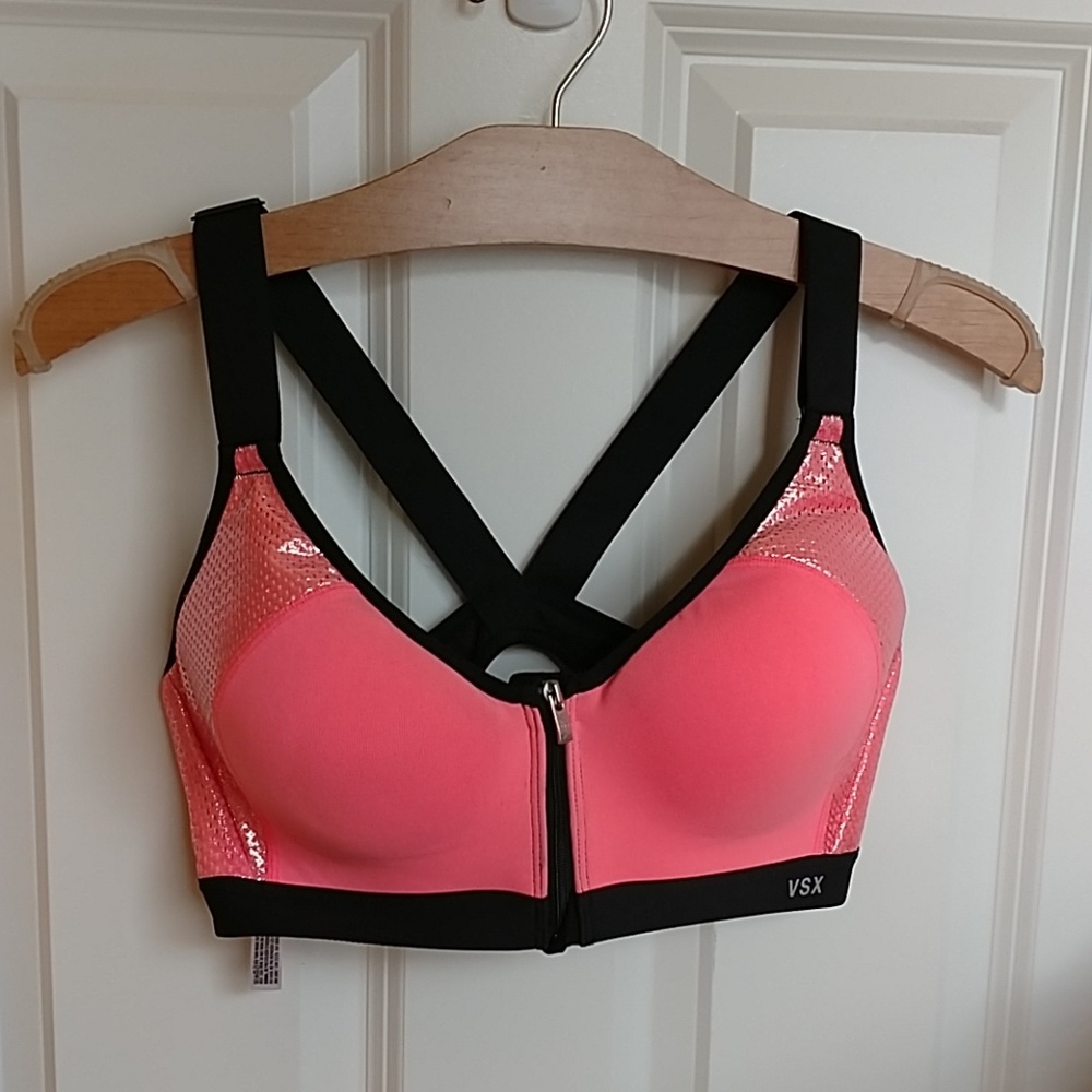 Victoria Secret Sports Zip Front Bra | 34C